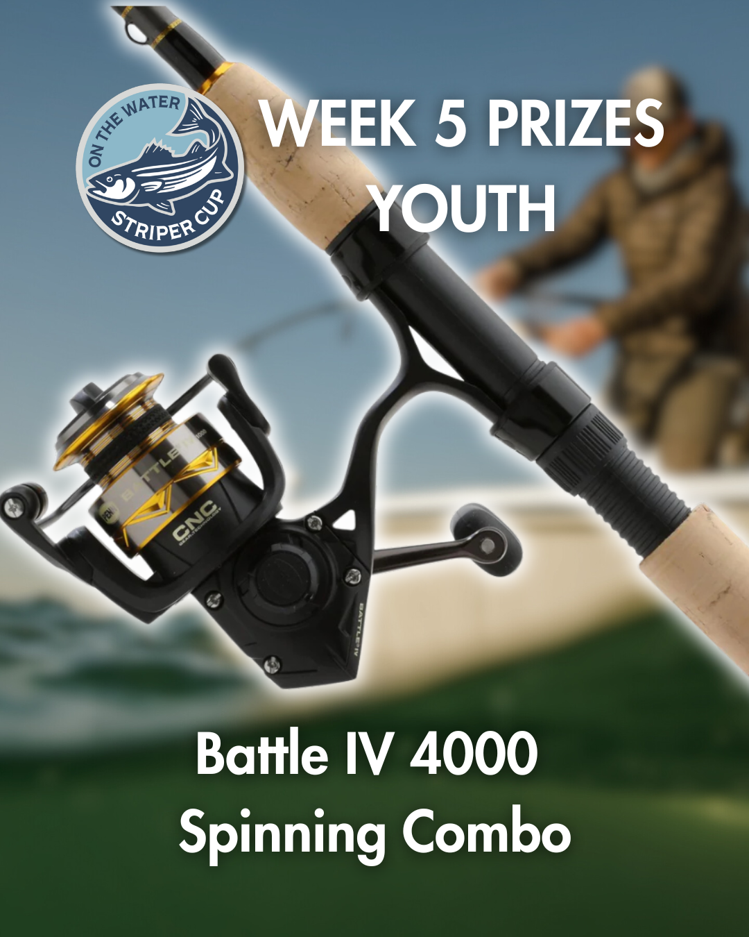 PENN Battle IV 4000 Spinning Combo