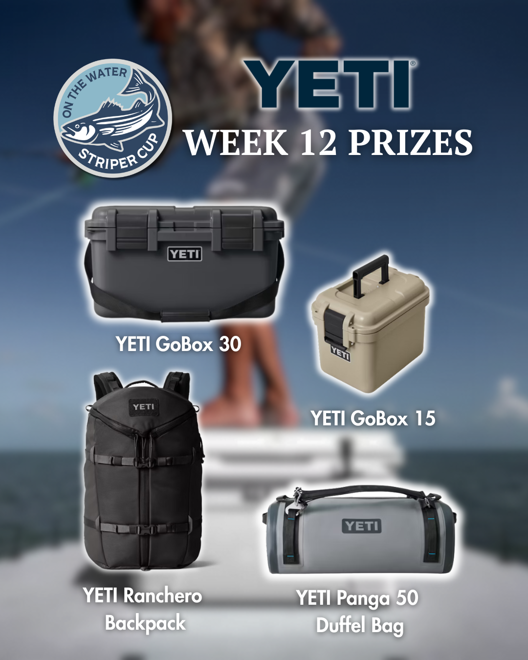 YETI Prize Package for Week 12