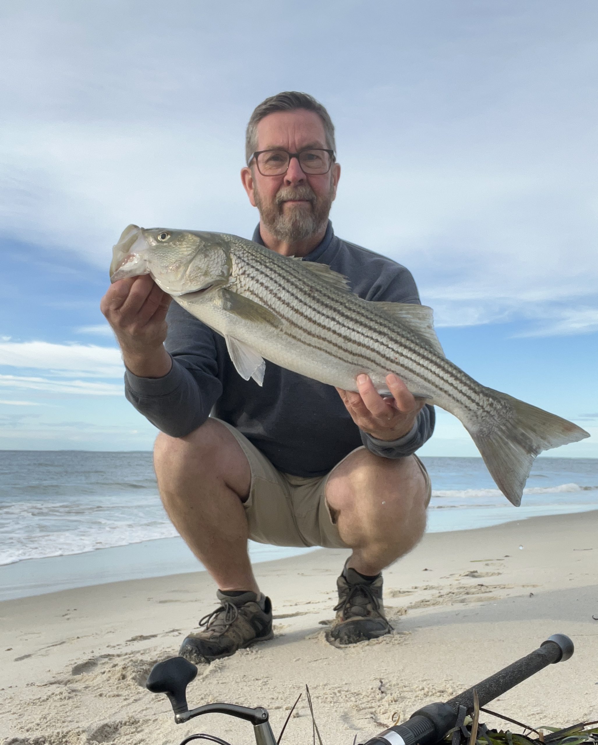 Shore Division Winner Gary Mislick with BUBBA Prize Package