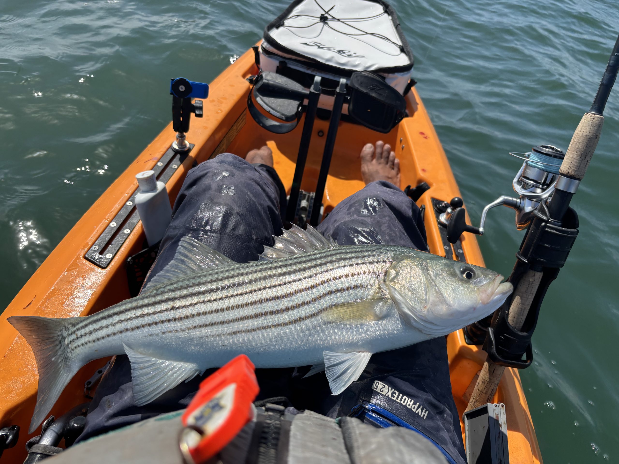 Kayak Division Winner Pronabesh DasMahapatra with BUBBA Prize Package