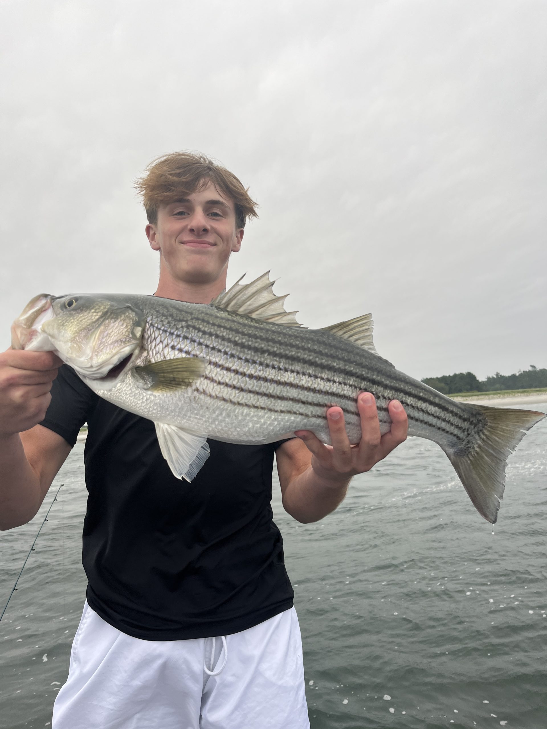 Youth Division Winner Owen Ferrant with PENN Spinfisher VII 4500